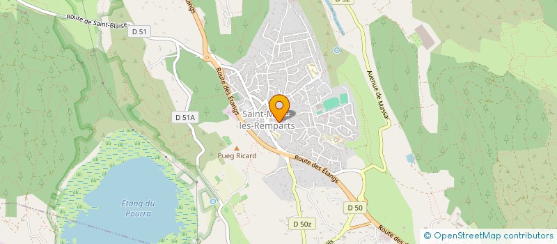 localisation de l'entreprise MONSIEUR FABIEN GIRARD  SAINT-MITRE-LES-REMPARTS