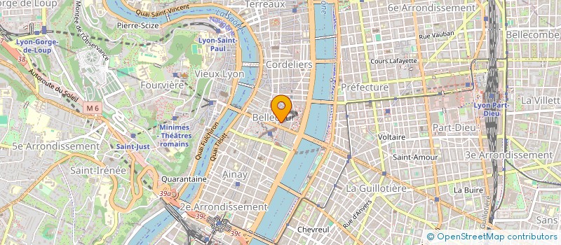 localisation de l'entreprise MONSIEUR FABIEN GIRARD DE VASSON  LYON