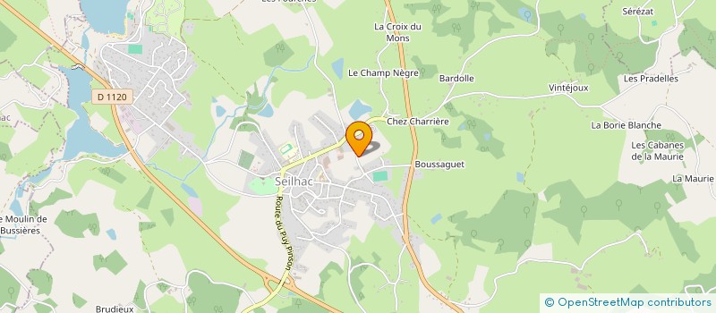 localisation de l'entreprise MONSIEUR FABIEN GIRE  SEILHAC