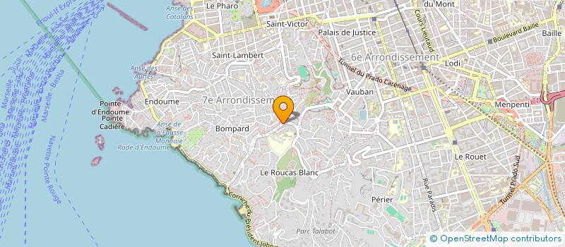 localisation de l'entreprise MONSIEUR FABIEN GIUDICELLI à MARSEILLE