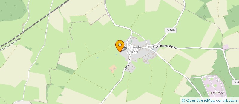 localisation de l'entreprise MONSIEUR FABIEN GODIN à HEUILLEY-LE-GRAND