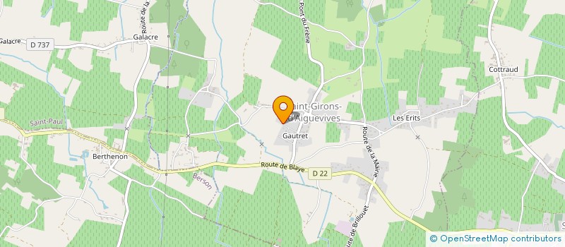 localisation de l'entreprise MONSIEUR FABIEN GOICOECHEA  CARTELEGUE