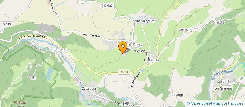 localisation de l'entreprise MONSIEUR FABIEN GOMES  SAINT-DIERY