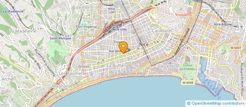 localisation de l'entreprise MONSIEUR FABIEN GOMEZ à NICE