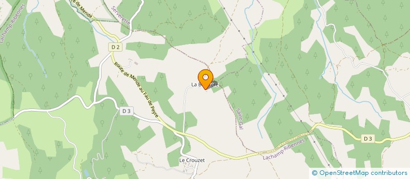 localisation de l'entreprise MONSIEUR FABIEN GONY  FONTANS