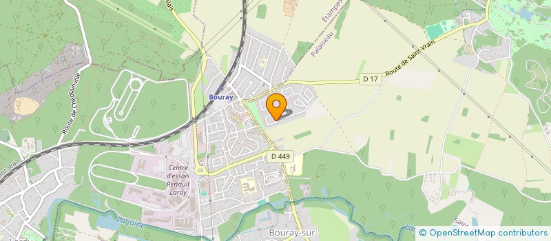 localisation de l'entreprise MONSIEUR FABIEN GORGELIN  SAINT-VRAIN