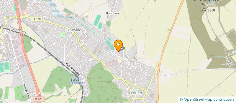 localisation de l'entreprise MONSIEUR FABIEN GOSSET  ECOUEN