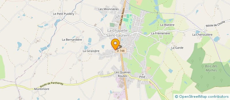 localisation de l'entreprise MONSIEUR FABIEN GOUIGNARD  LA CHAPELLE-SAINT-LAURENT