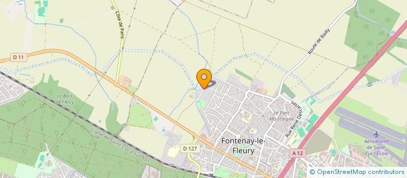 localisation de l'entreprise MONSIEUR FABIEN GOUJET à FONTENAY-LE-FLEURY