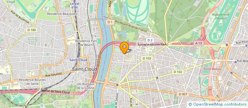 localisation de l'entreprise MONSIEUR FABIEN GOULMY à BOULOGNE-BILLANCOURT