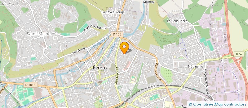 localisation de l'entreprise MONSIEUR FABIEN GOUZE  EVREUX