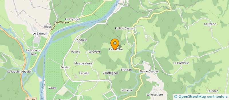 localisation de l'entreprise MONSIEUR FABIEN GRANVAL à ALTILLAC