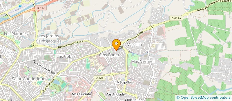 localisation de l'entreprise MONSIEUR FABIEN GRAUBY  PERPIGNAN