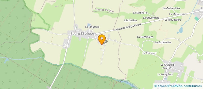 localisation de l'entreprise MONSIEUR FABIEN GREFFIER  BOURG-L'EVEQUE