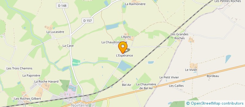 localisation de l'entreprise MONSIEUR FABIEN GROLLEAU  SAINT-AUBIN-DU-PLAIN