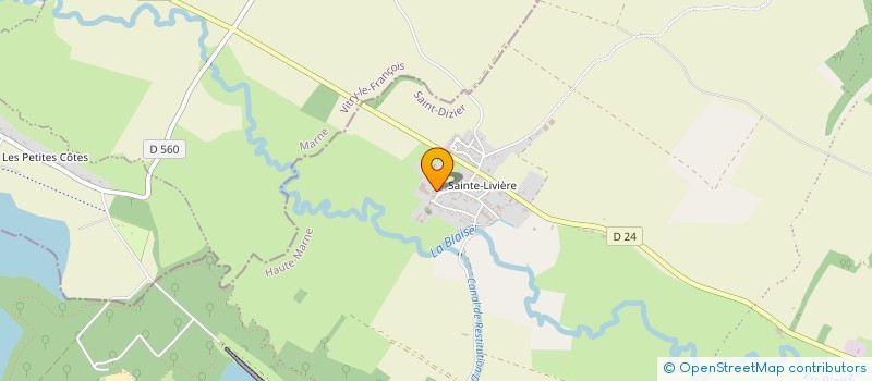 localisation de l'entreprise MONSIEUR FABIEN GROSJEAN à ECLARON-BRAUCOURT-SAINTE-LIVIERE