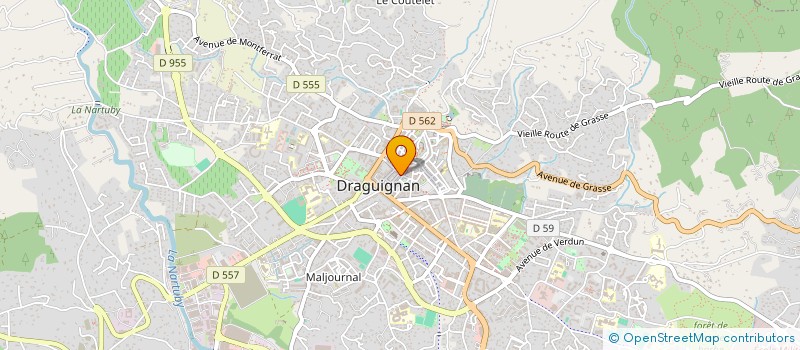 localisation de l'entreprise MONSIEUR FABIEN GUERRINI  DRAGUIGNAN