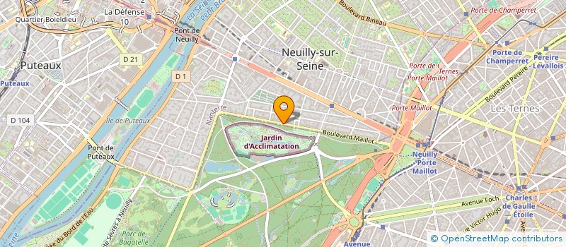 localisation de l'entreprise MONSIEUR FABIEN GUEZ à NEUILLY-SUR-SEINE