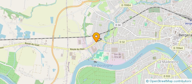 localisation de l'entreprise MONSIEUR FABIEN GUGLIELMI à BERGERAC