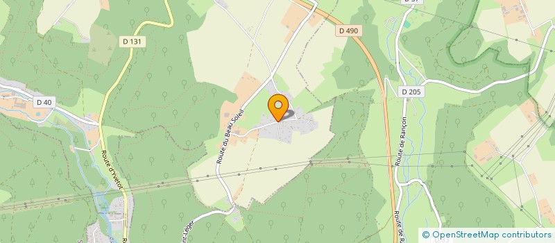 localisation de l'entreprise MONSIEUR FABIEN GUILLEMARD  MAULEVRIER-SAINTE-GERTRUDE