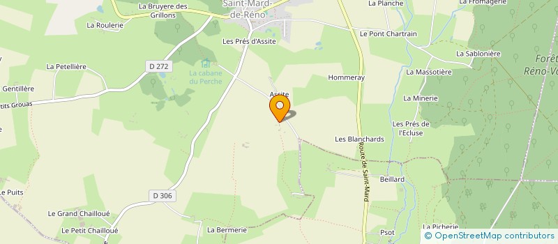 localisation de l'entreprise MONSIEUR FABIEN GUILLOCHON à LE PIN-LA-GARENNE