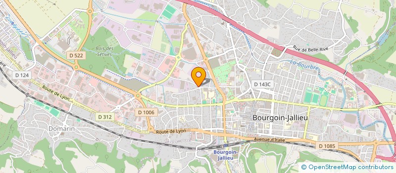 localisation de l'entreprise MONSIEUR FABIEN GUIPPE à BOURGOIN-JALLIEU