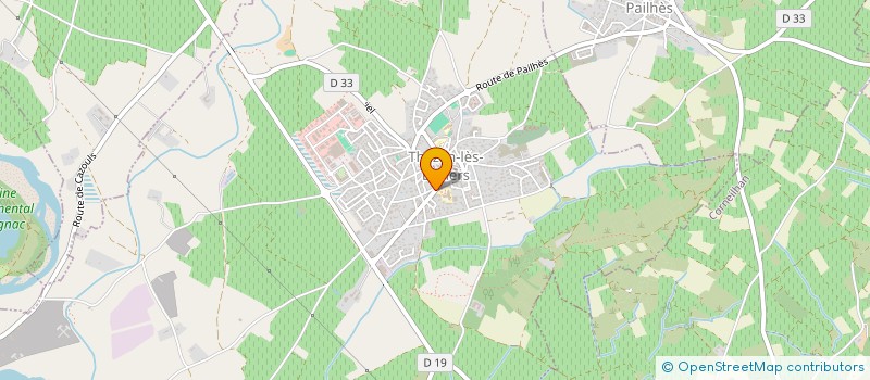 localisation de l'entreprise MONSIEUR FABIEN GUIRAUD à THEZAN-LES-BEZIERS