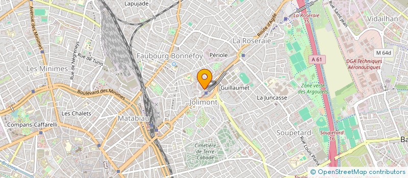 localisation de l'entreprise MONSIEUR FABIEN GUITARD à TOULOUSE