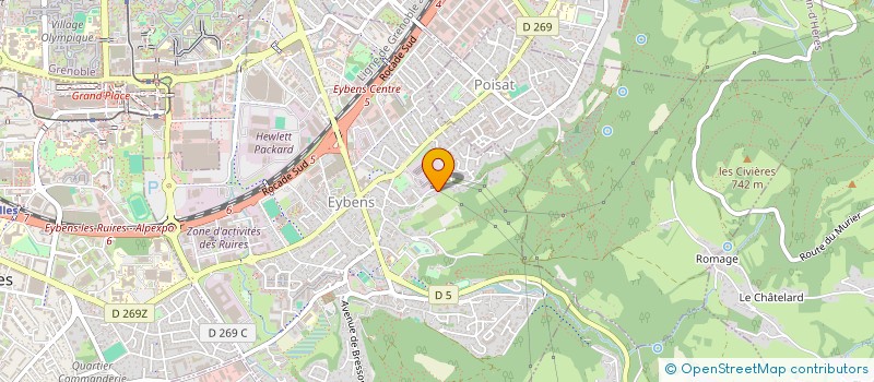 localisation de l'entreprise MONSIEUR FABIEN GUNER  EYBENS