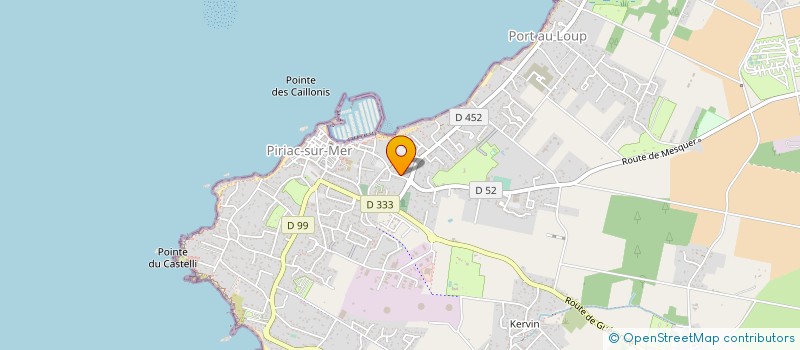 localisation de l'entreprise MONSIEUR FABIEN GUYONNET  PIRIAC-SUR-MER