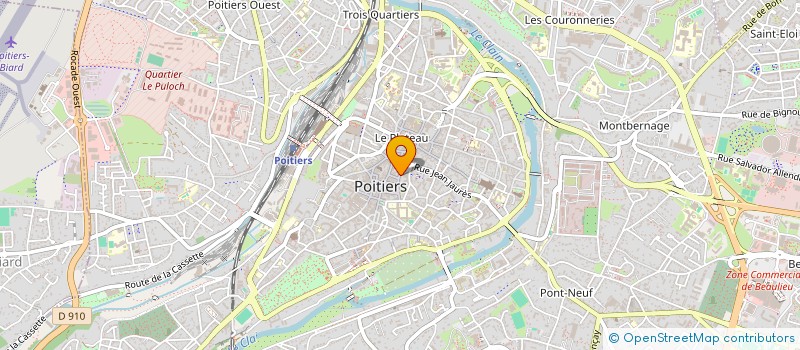 localisation de l'entreprise MONSIEUR FABIEN GYSELS à POITIERS