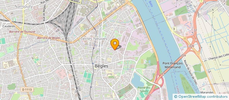 localisation de l'entreprise MONSIEUR FABIEN HARDI à BEGLES