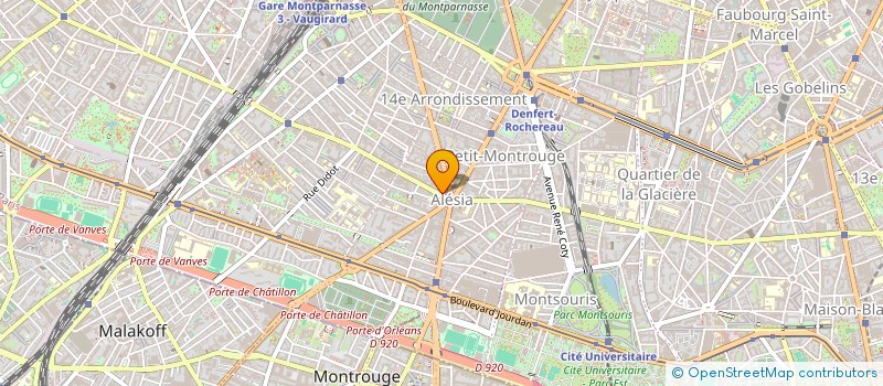 localisation de l'entreprise MONSIEUR FABIEN HARRIS  PARIS