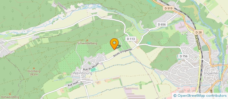 localisation de l'entreprise MONSIEUR FABIEN HAUSS  SCHILLERSDORF