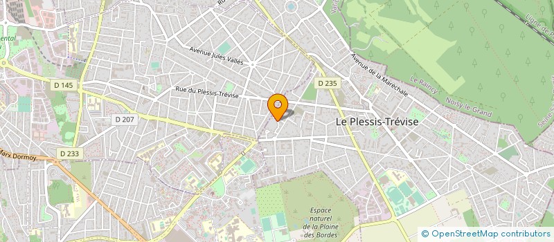 localisation de l'entreprise MONSIEUR FABIEN HEILLES à LE PLESSIS-TREVISE