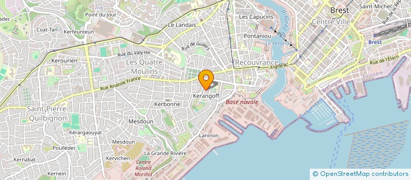 localisation de l'entreprise MONSIEUR FABIEN HER à BREST
