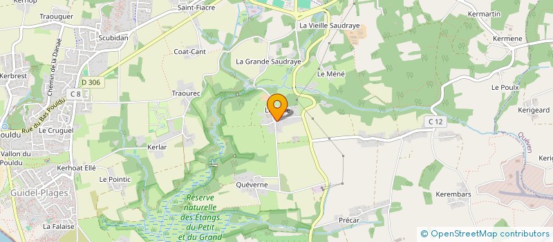 localisation de l'entreprise MONSIEUR FABIEN HERNOT à GUIDEL
