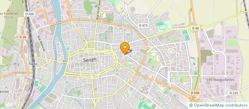 localisation de l'entreprise MONSIEUR FABIEN HERRANZ à SENS