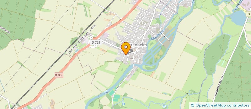 localisation de l'entreprise MONSIEUR FABIEN HERZOG  HUTTENHEIM