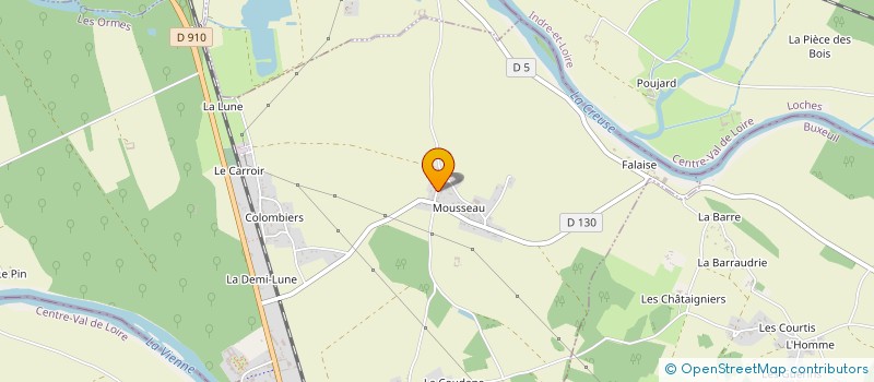 localisation de l'entreprise MONSIEUR FABIEN HESTIN  LES ORMES