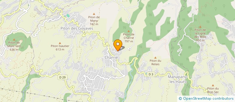 localisation de l'entreprise MONSIEUR FABIEN HOARAU  PETITE-ILE