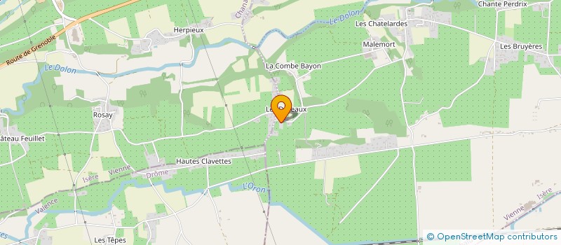 localisation de l'entreprise MONSIEUR FABIEN HORTEUR  BOUGE-CHAMBALUD