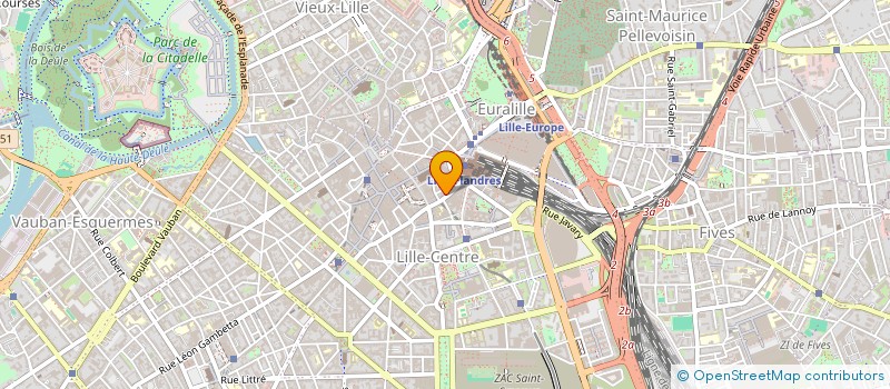localisation de l'entreprise MONSIEUR FABIEN HUJEUX à LILLE