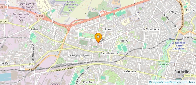 localisation de l'entreprise MONSIEUR FABIEN IVARS  LA ROCHELLE