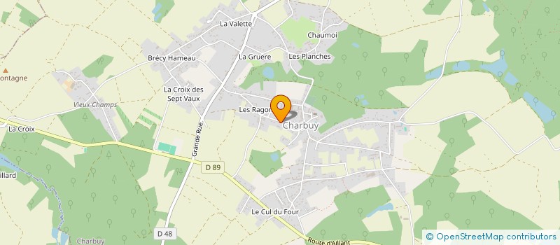localisation de l'entreprise MONSIEUR FABIEN JACQUEMARD à LE VAL D'OCRE