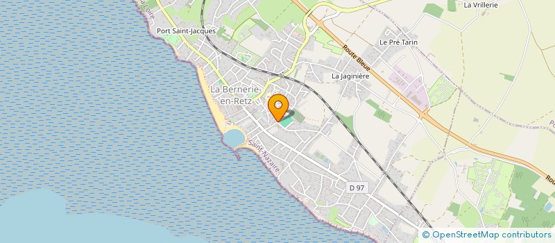 localisation de l'entreprise MONSIEUR FABIEN JAUTROU  LA BERNERIE-EN-RETZ