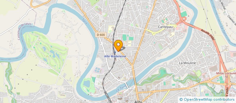 localisation de l'entreprise MONSIEUR FABIEN JEANNIER à ALBI