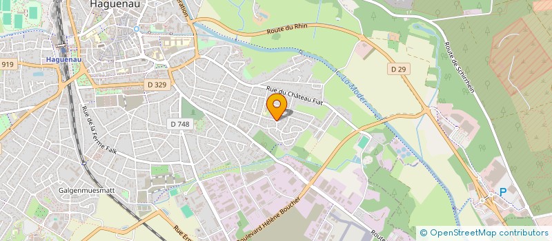 localisation de l'entreprise MONSIEUR FABIEN JOLY à HAGUENAU