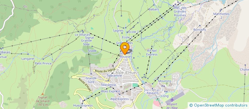 localisation de l'entreprise MONSIEUR FABIEN JOUVENCEL  HUEZ