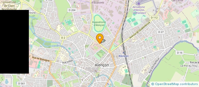 localisation de l'entreprise MONSIEUR FABIEN JUSTE à ALENCON